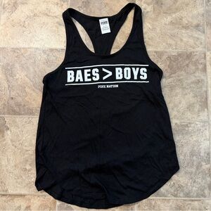 PINK Victoria's Secret Black Tank Top